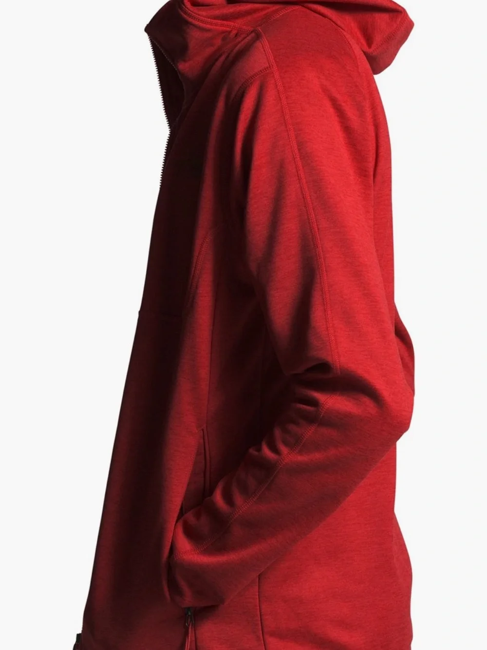 The North Face Canyonlands Fleece Hoodie Heather Red L